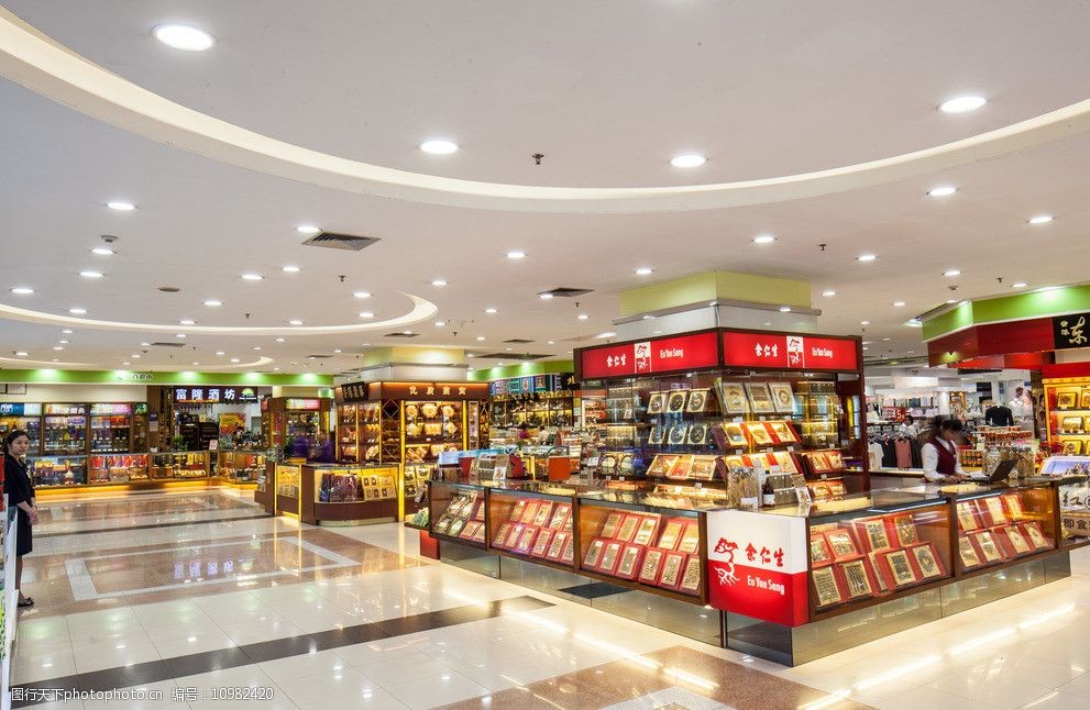 廣百百貨室內(nèi)LED照明設(shè)計(jì)探析 筒燈與燈光布局的藝術(shù)